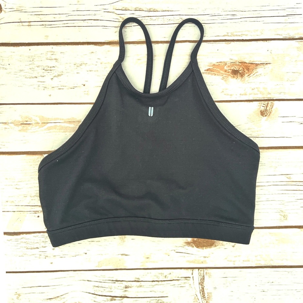 NOBULL Sports Bra Black High Neck Racerback Training Small